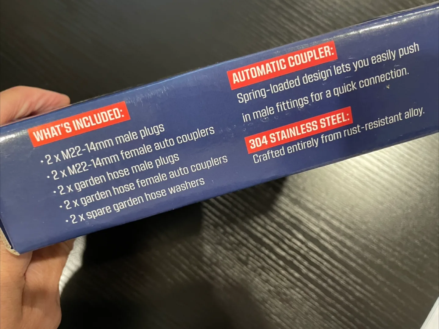 McKillans Automatic M22-14mm Pressure Washer Quick Connect Kit image indicator(3)