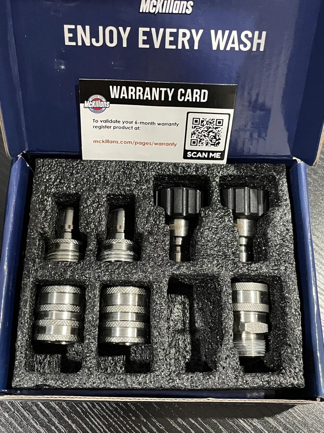 McKillans Automatic M22-14mm Pressure Washer Quick Connect Kit image indicator(2)