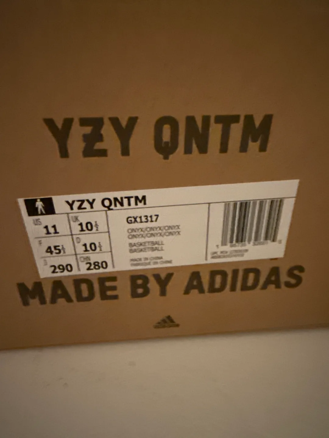 Adidas YZY QNTM Onyx, US 11 image indicator(3)