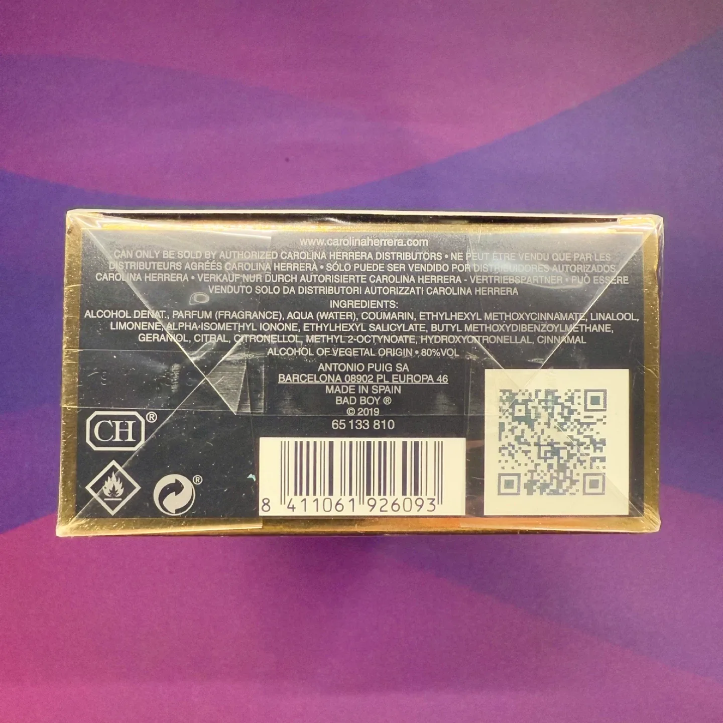 Carolina Herrera Bad Boy Eau de Toilette 50ml (New) image indicator(3)