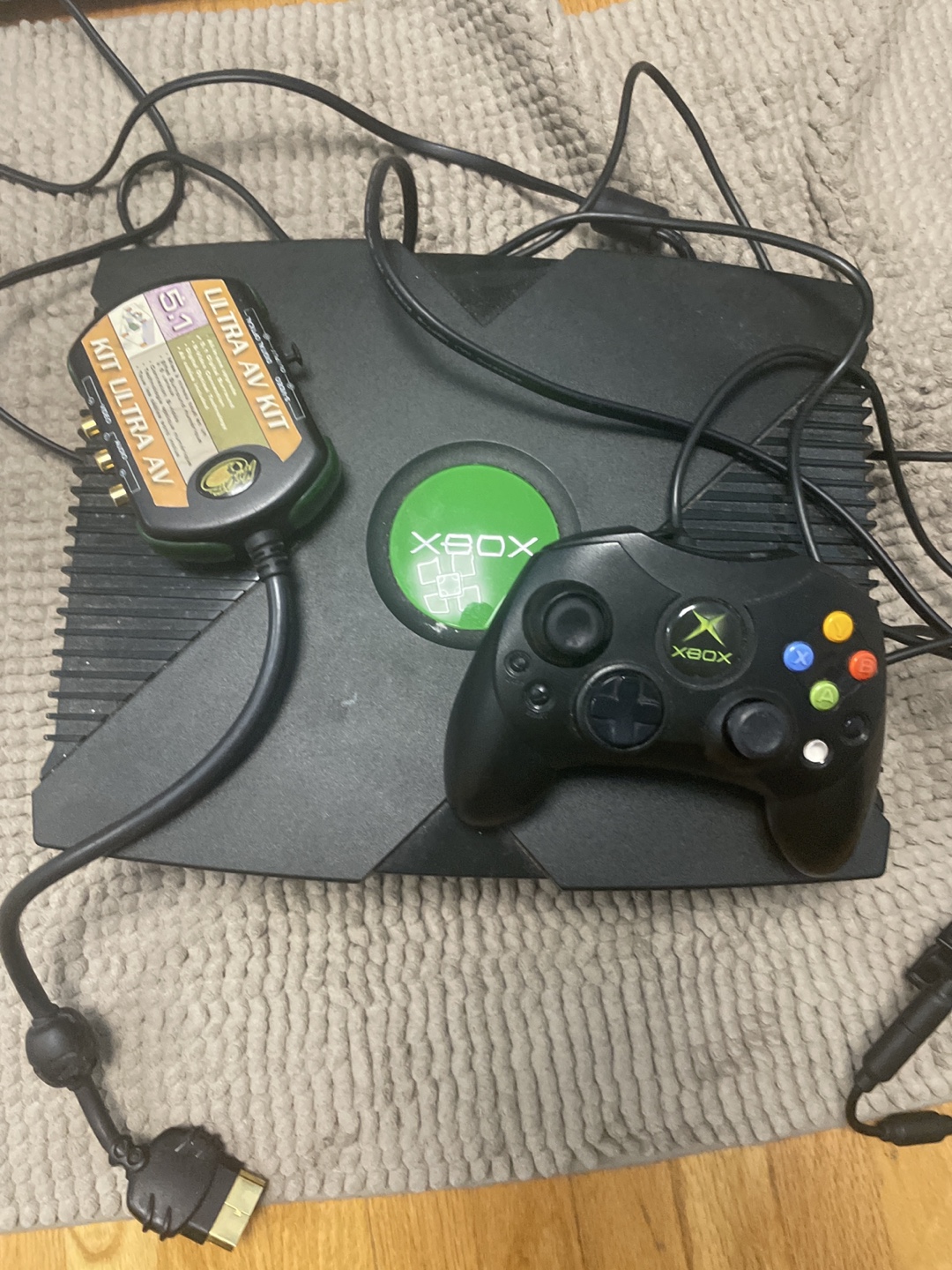 Original Xbox Console and Controller and Games - photo 4