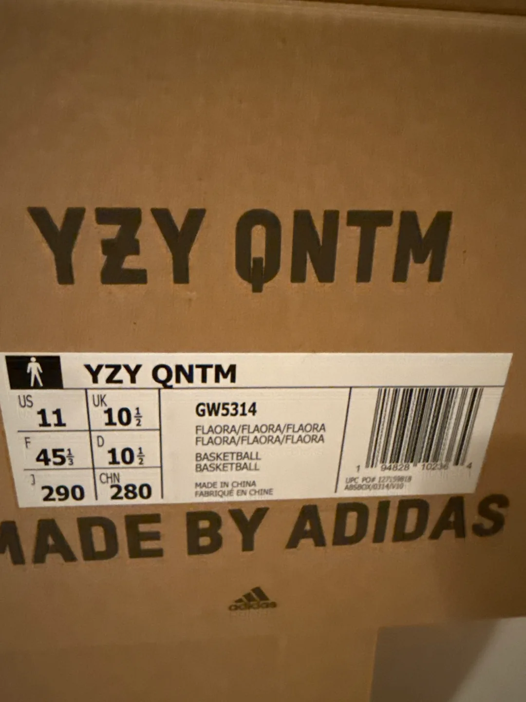 Adidas YZY QNTM Basketball Shoes - US 11 image indicator(5)
