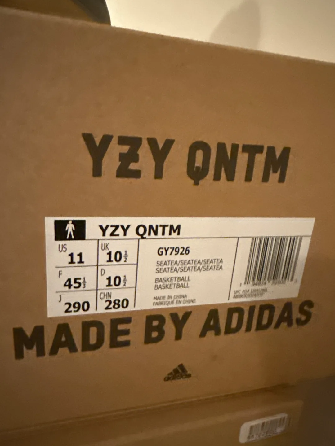 Adidas YZY QNTM Basketball Shoes - US 11 image indicator(3)