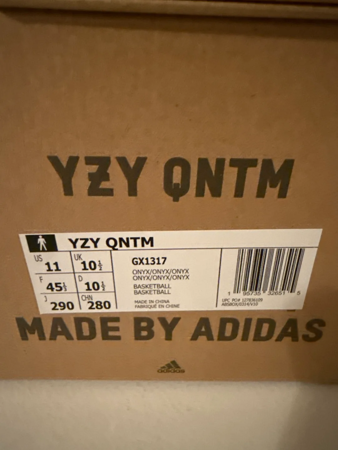 Adidas YZY QNTM Basketball Shoes - US 11 image indicator(6)