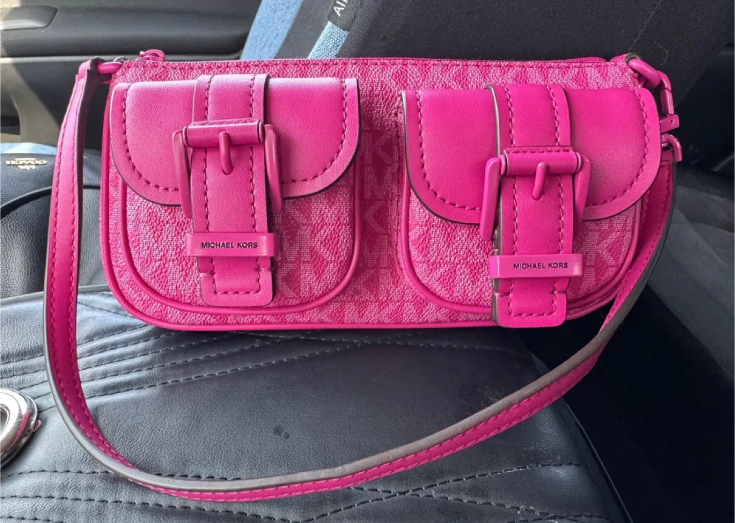 Michael Kors Pink Shoulder Bag thumbnail