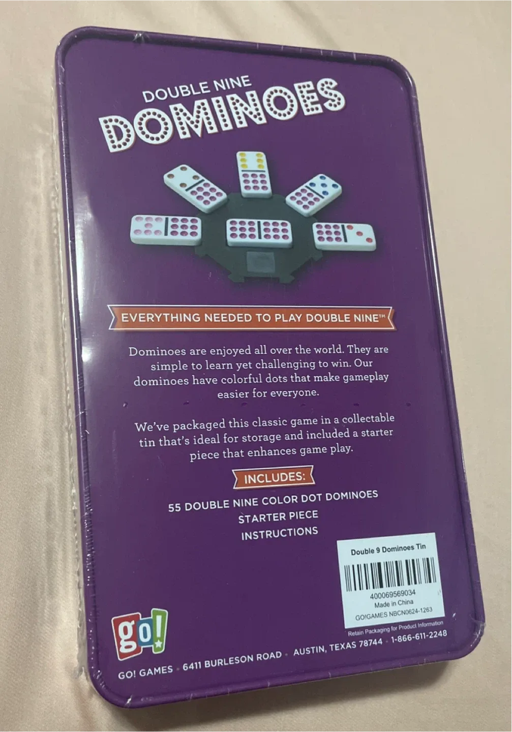 GO! Games Double Nine Dominoes- Classic Game image indicator(2)