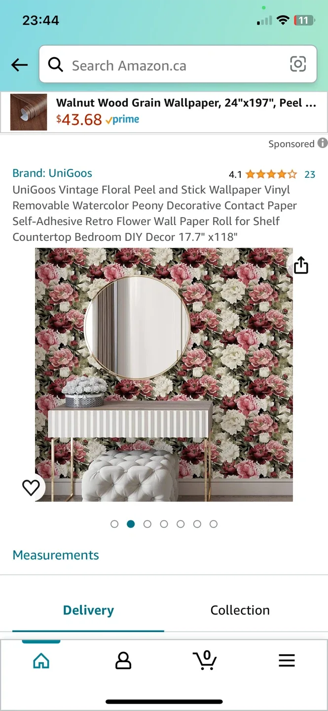 Floral Peel and Stick Wallpaper image indicator(3)