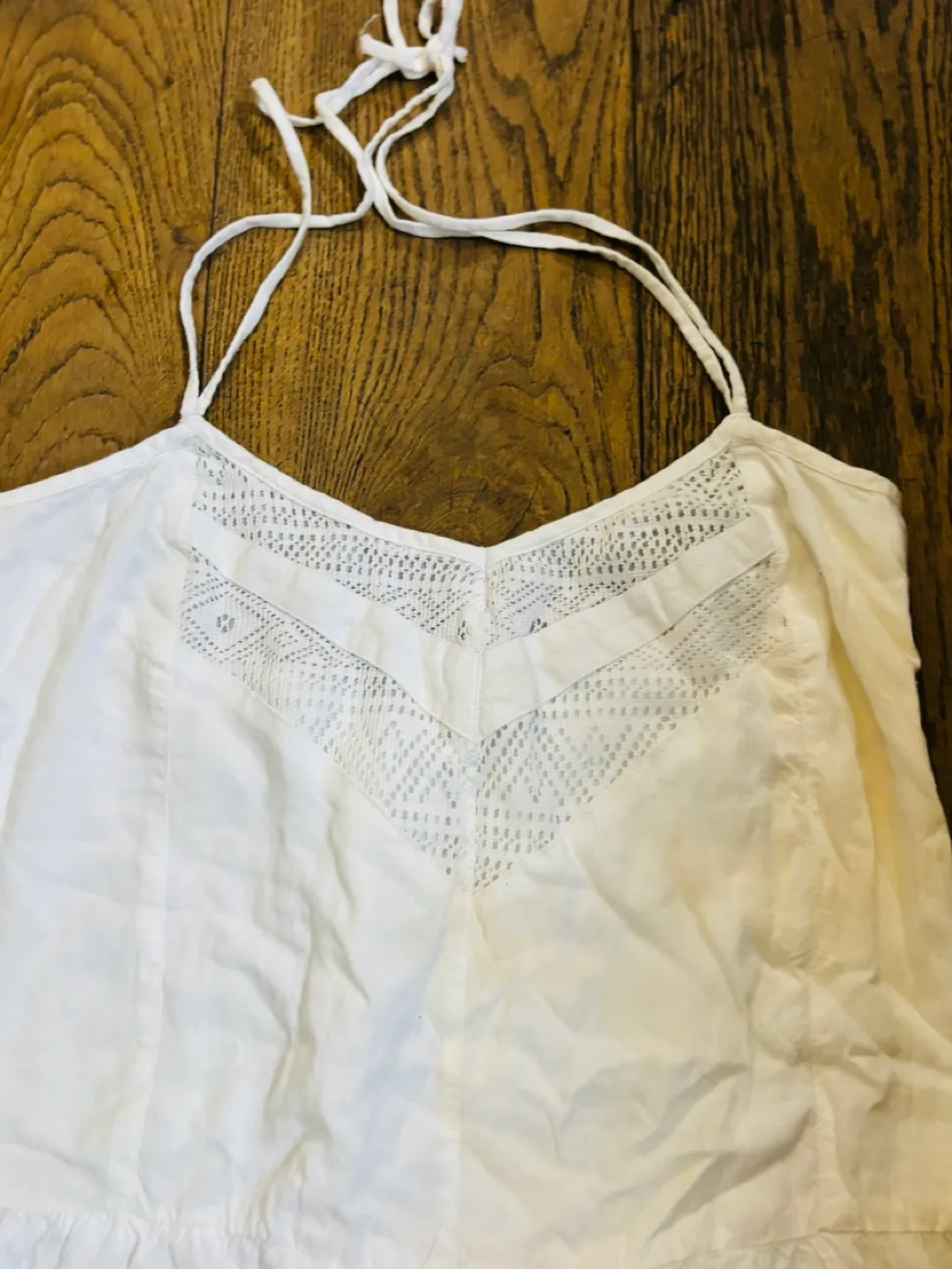 White Romper - Size Small image indicator(2)