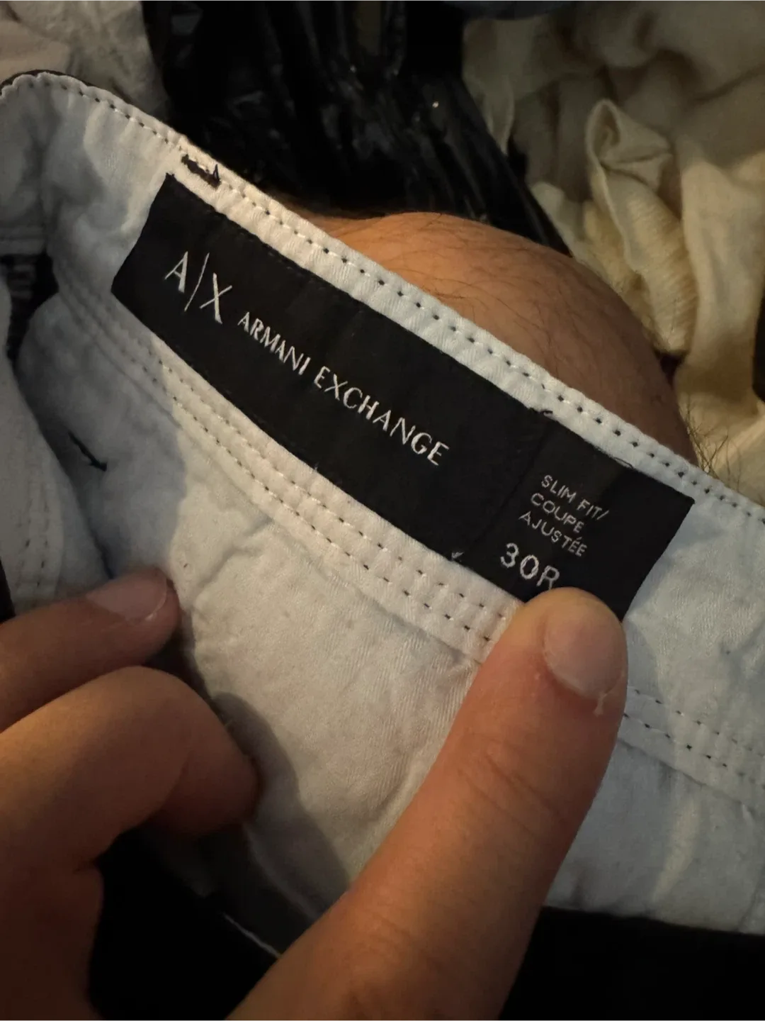 Armani Exchange Black Pants - Size 30R image indicator(2)