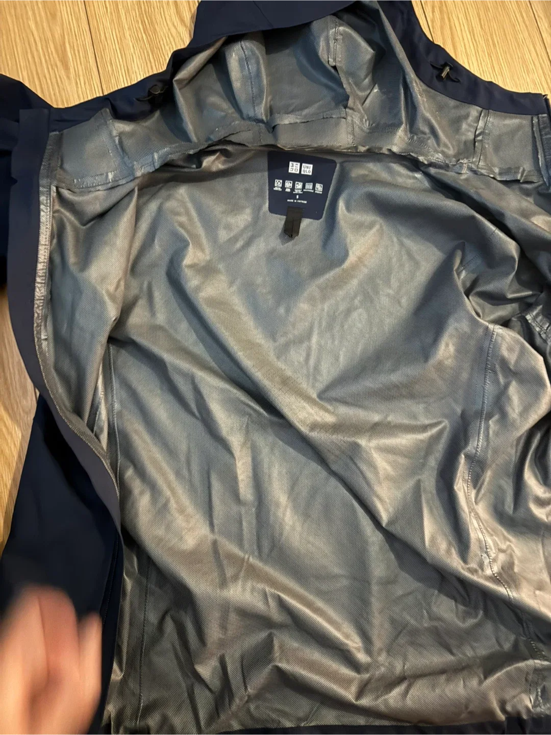 Uniqlo Blue Pocketable UV Protection Parka image indicator(2)