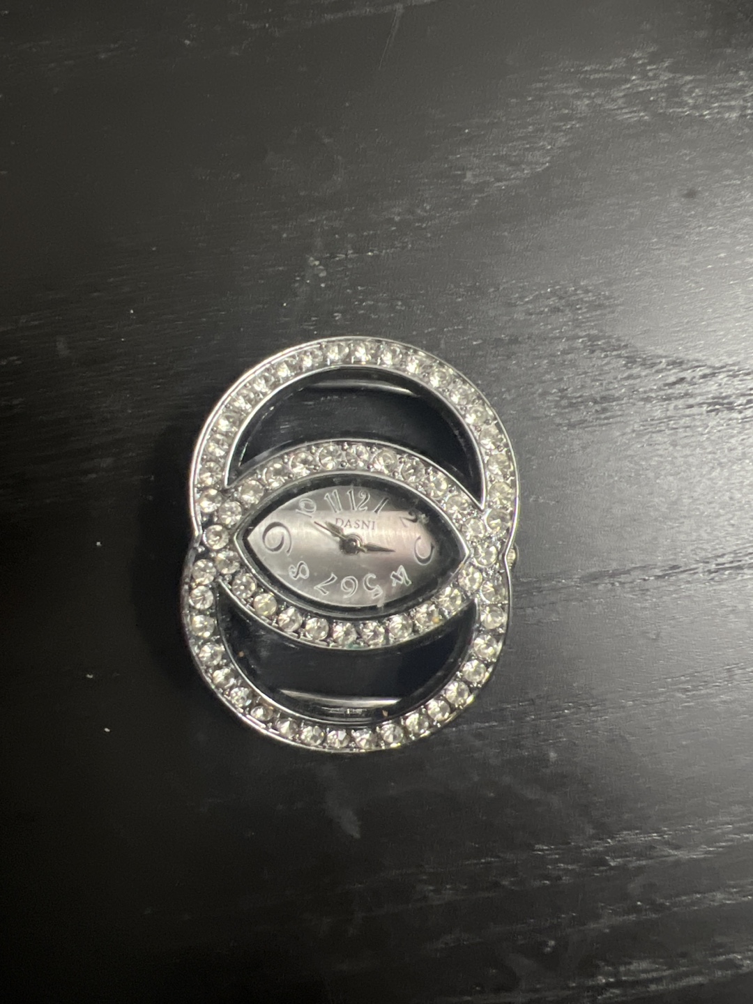 DASNI Silver Rhinestone Watch