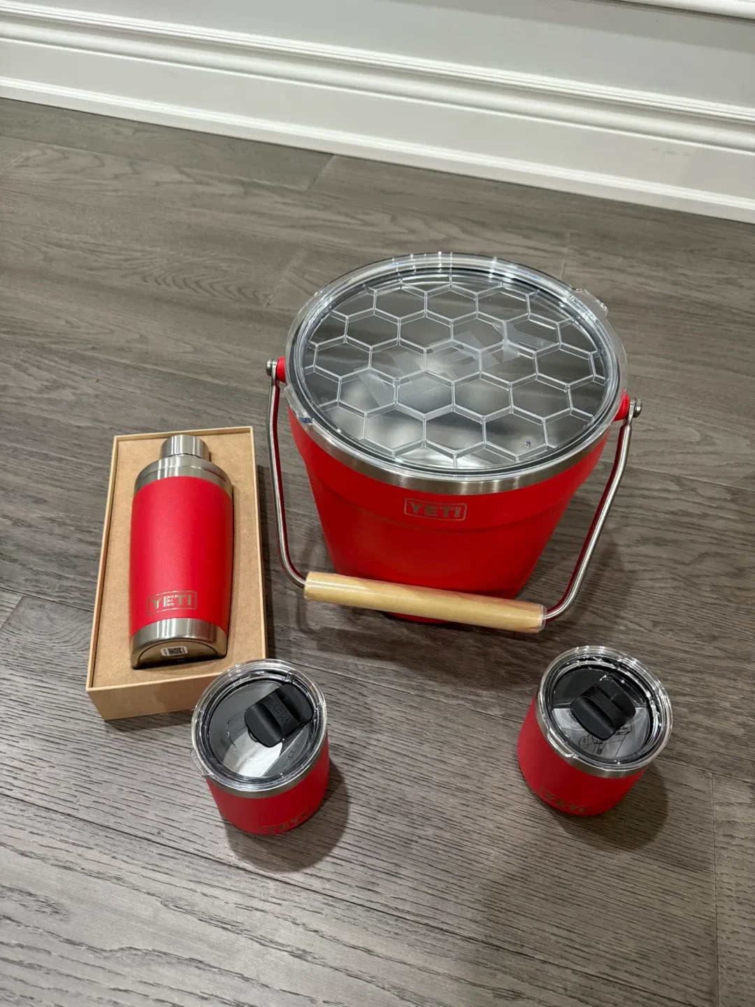 YETI Cocktail Shaker Set, Red thumbnail
