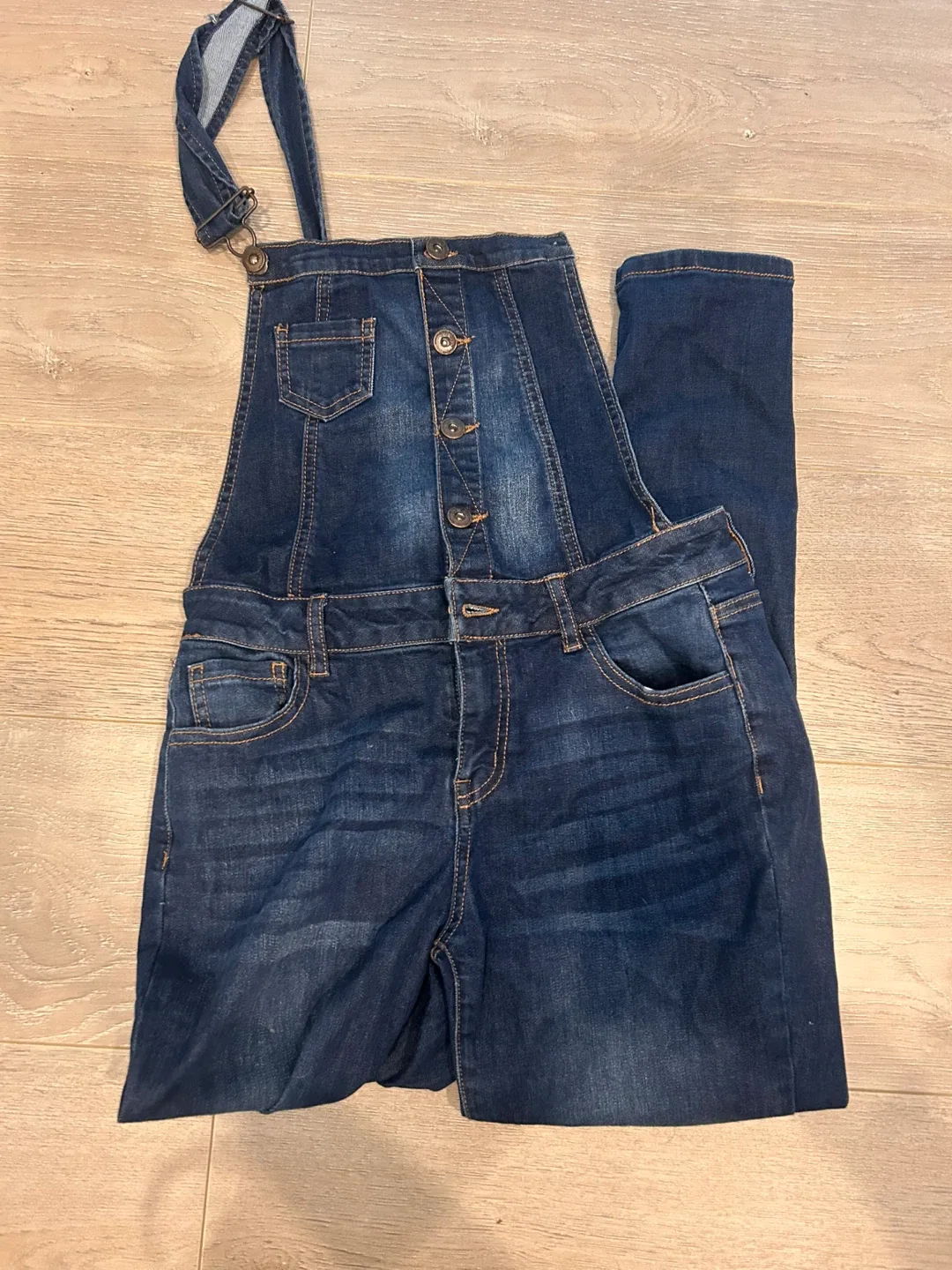 Women’s one strap overalls thumbnail