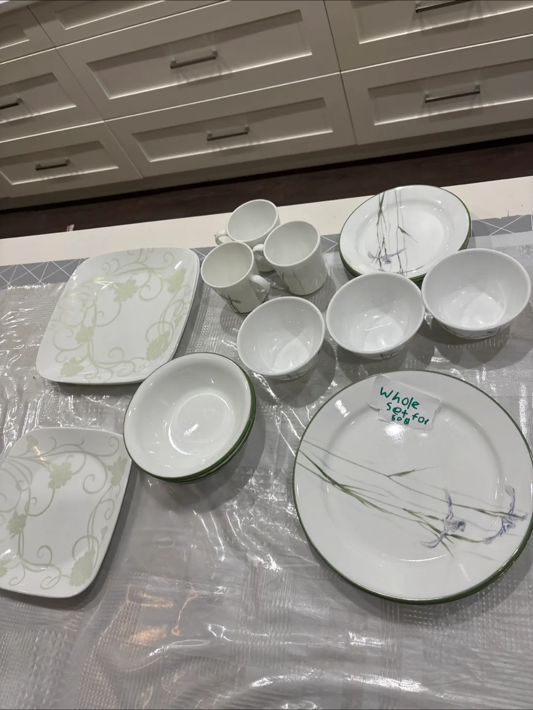 Dinnerware Set - Plates, Bowls, Mugs thumbnail