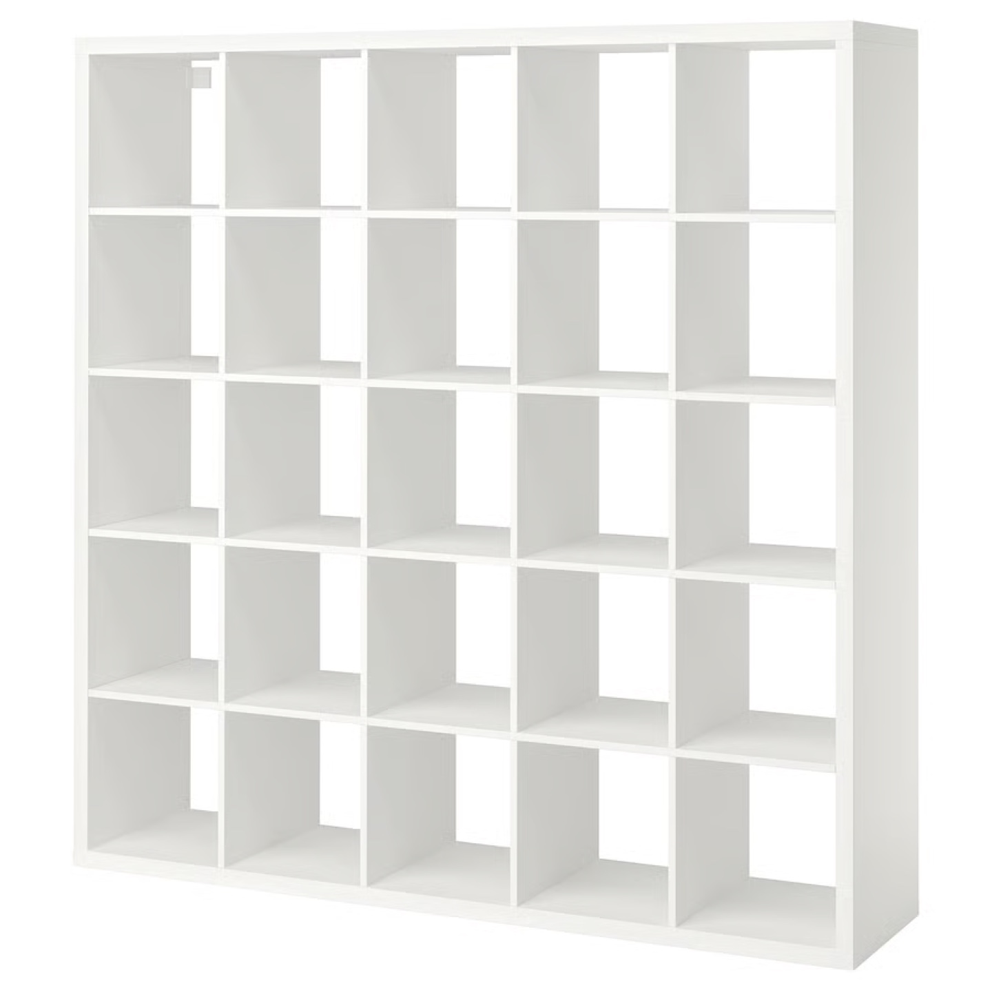 IKEA 5 x 5 Kallax White Shelving Unit with inserts - photo 4