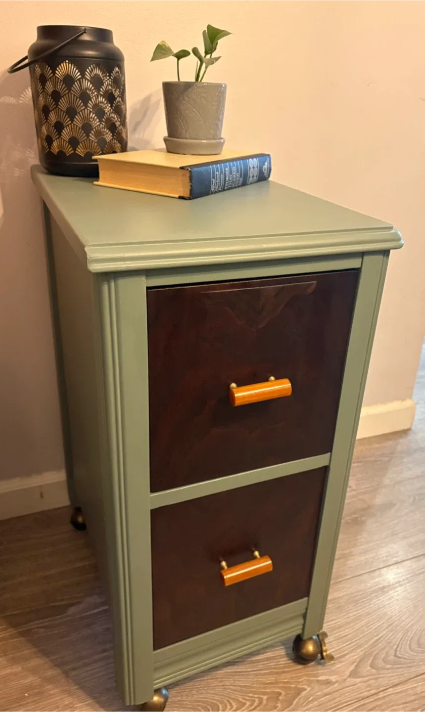 Vintage Canadian Art Deco Nightstand $125 OBO thumbnail