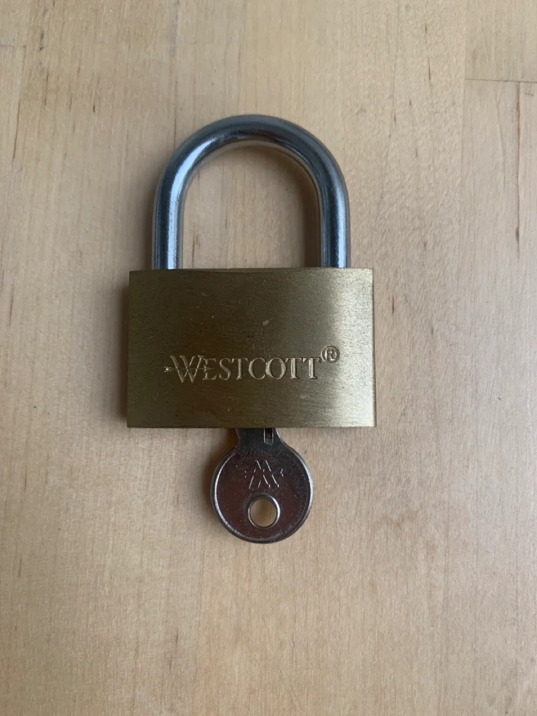 Westcott Padlock with Key thumbnail