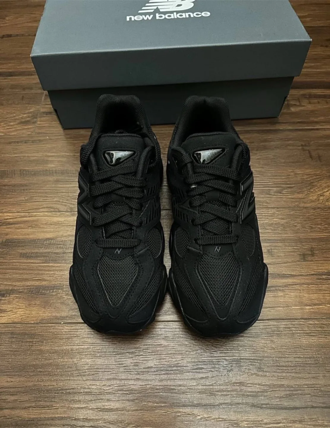 New Balance 9060 Triple Black Sneakers Men’s image indicator(3)