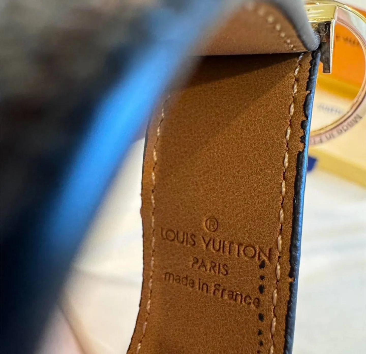 Designer Monogram Key Holder Chain – Brown/Gold image indicator(6)