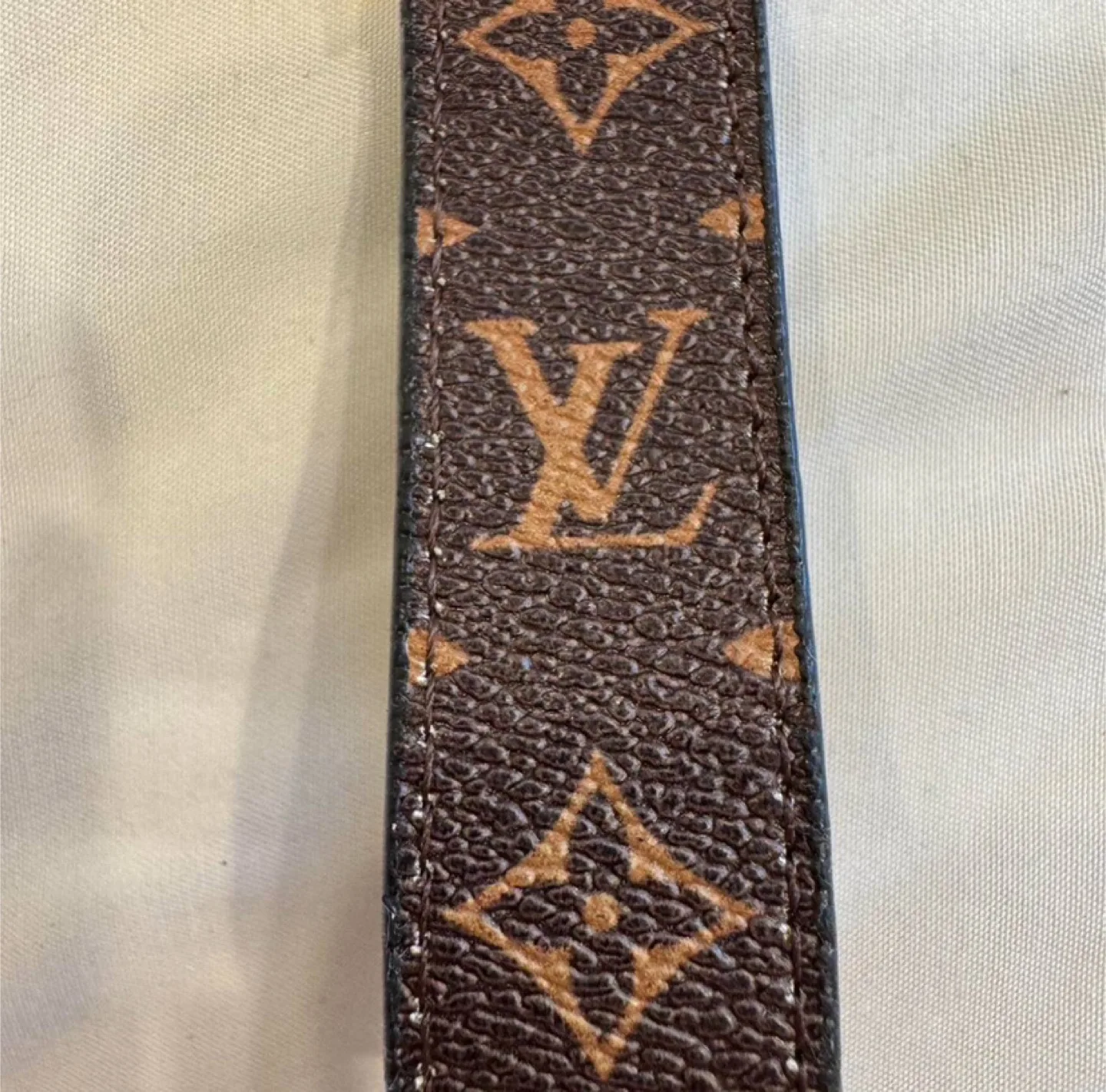 Designer Monogram Key Holder Chain – Brown/Gold image indicator(5)