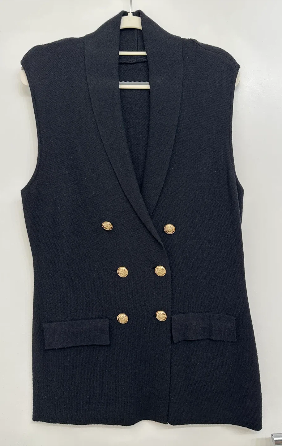 Black sweater Vest thumbnail