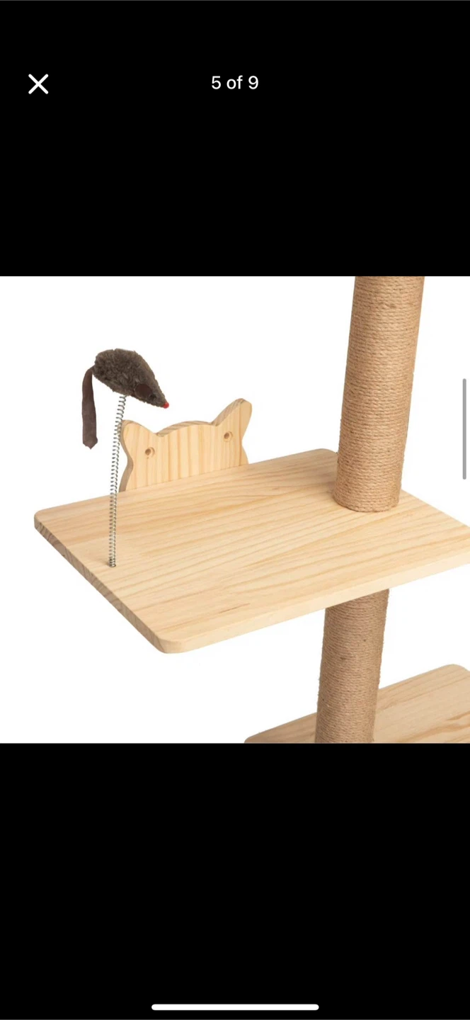 Cat Tree Tower & Wall Mounted Shelves - photo 4