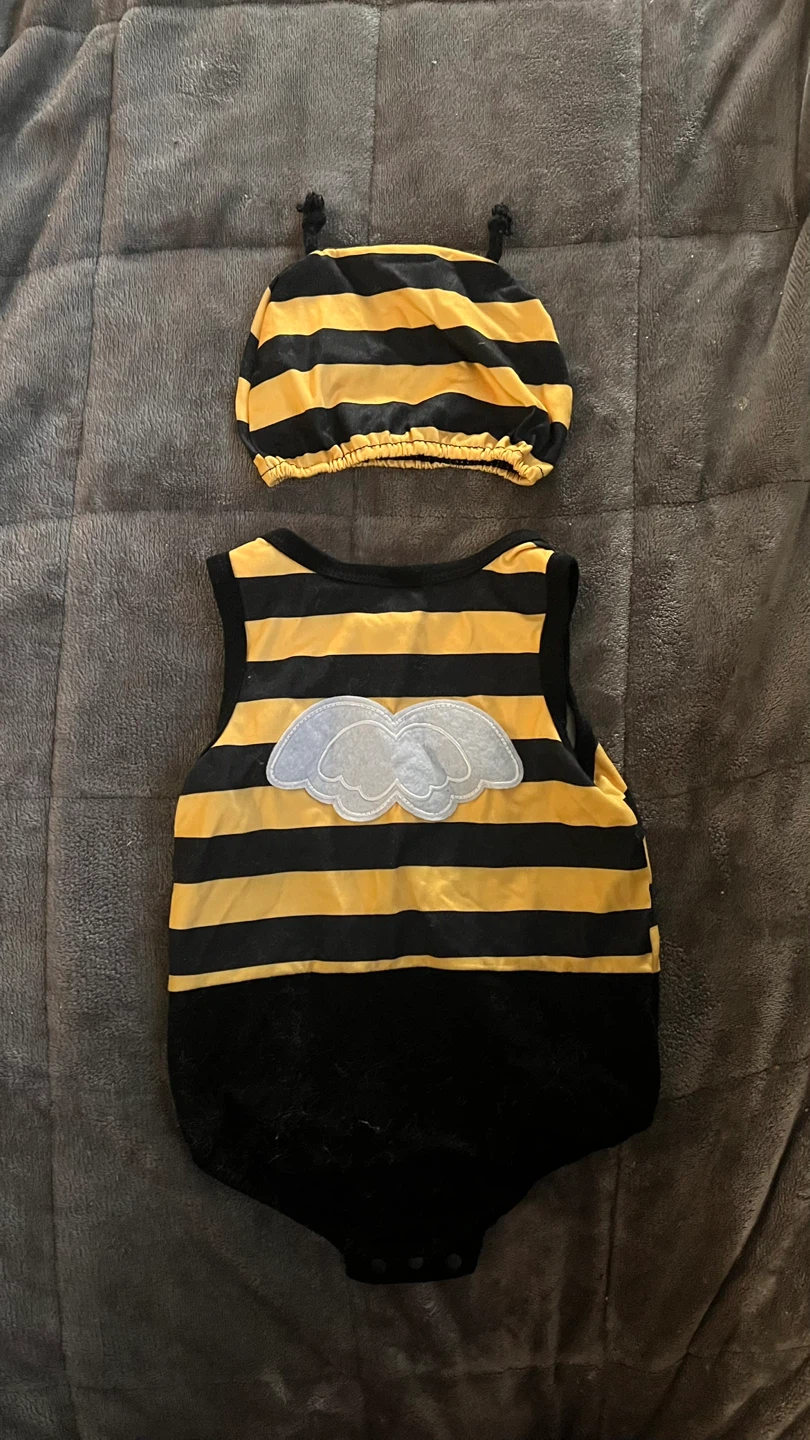 Bumble Bee Baby Costume with Hat