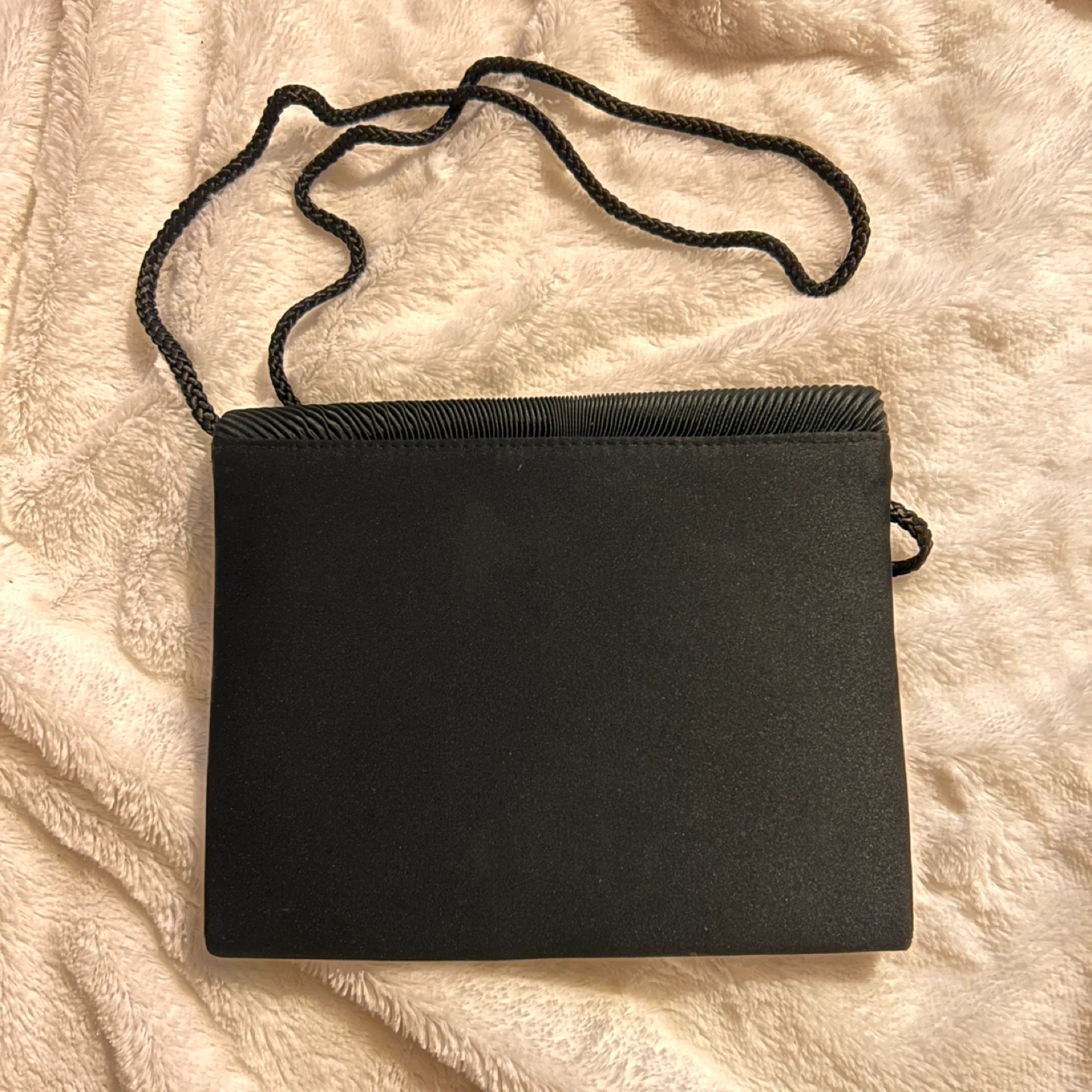 Black Scalloped Evening Bag - photo 2