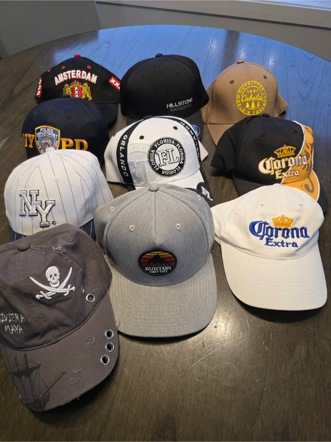 Assorted Baseball Caps thumbnail