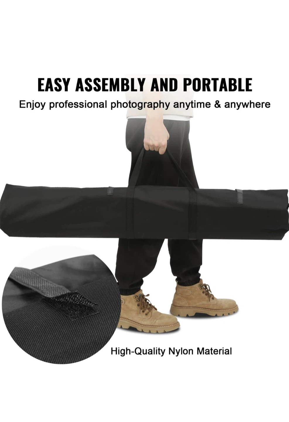 VEVOR 12 x 10 ft Heavy Duty Backdrop Stand - photo 5