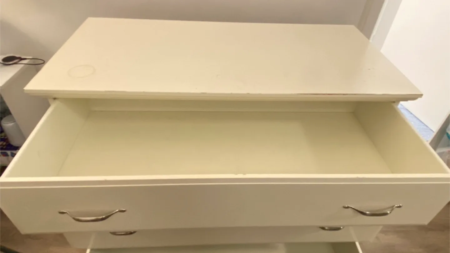 Three-Drawer Dresser - Beige image indicator(3)