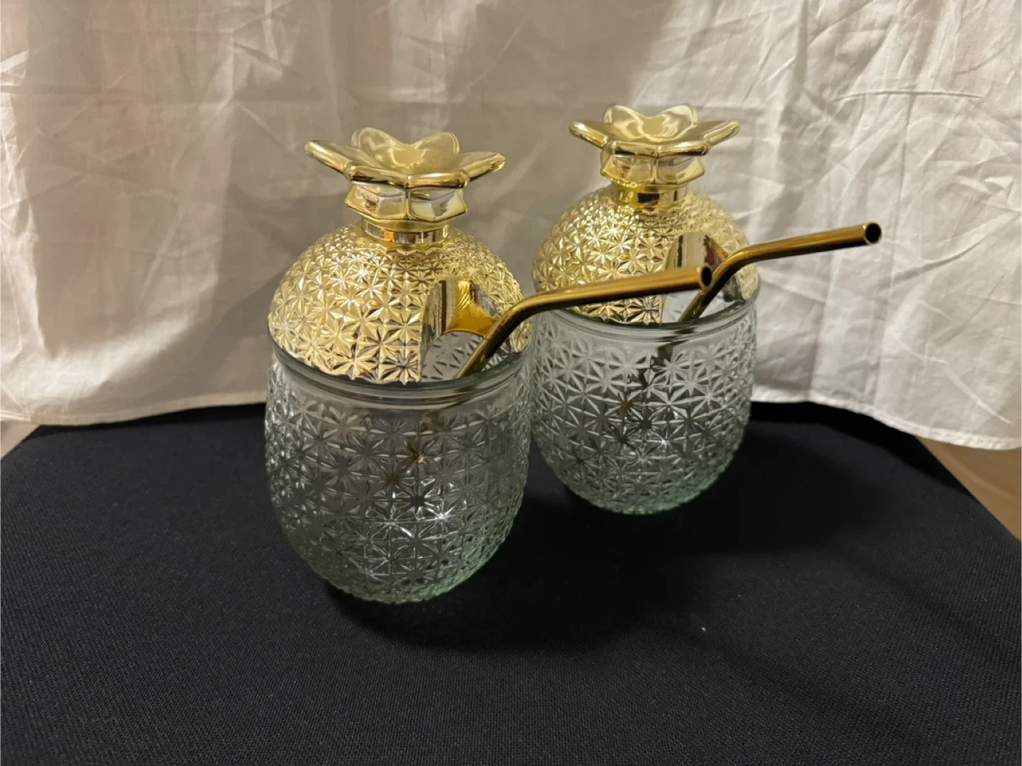 Brilliant Pineapple Cocktail Glasses - Set of 2 image indicator(4)