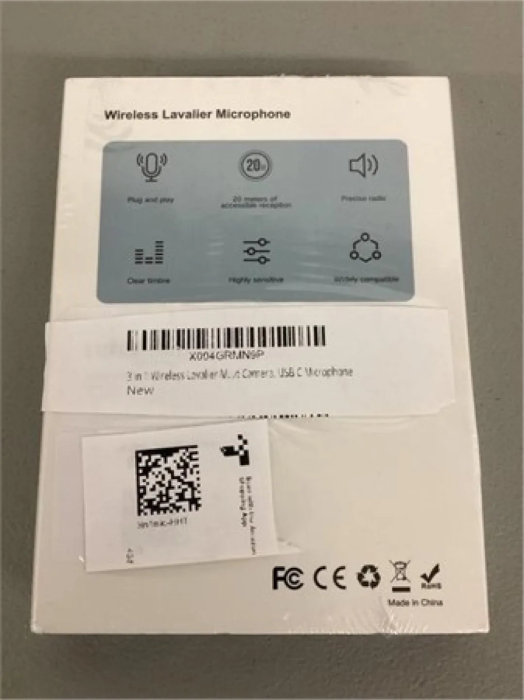 New Wireless Lavalier Microphone image indicator(2)