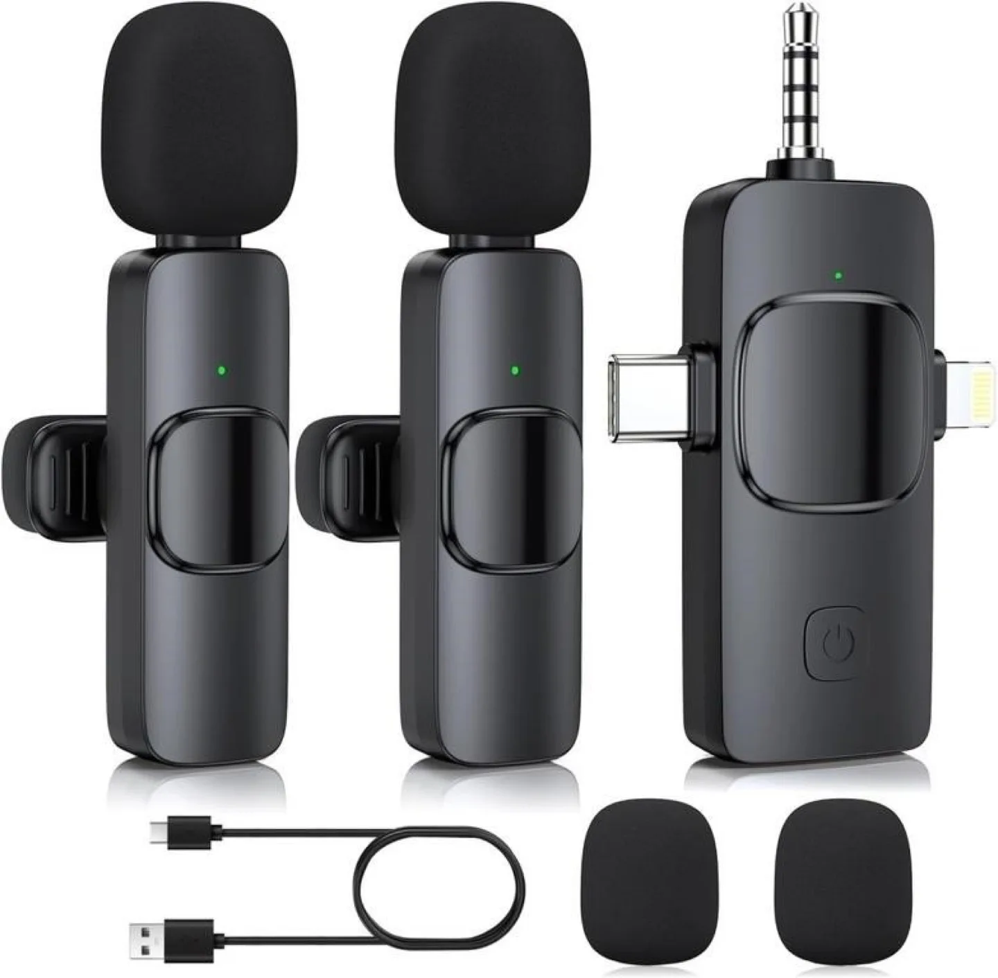 New Wireless Lavalier Microphone image indicator(5)