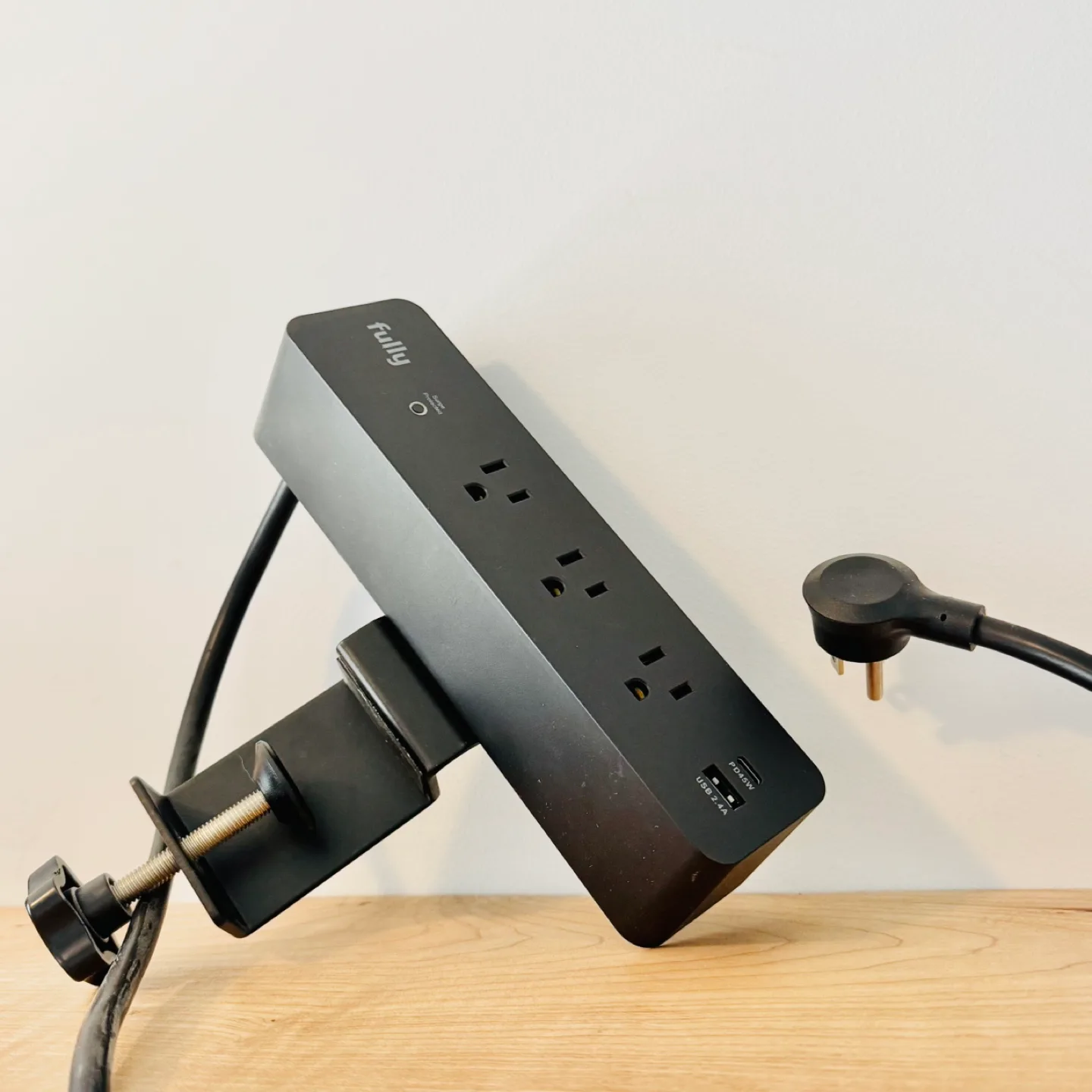 Fully Jarvis Clamp Mounted Surge Protector Desk Power Bar 🥕 thumbnail
