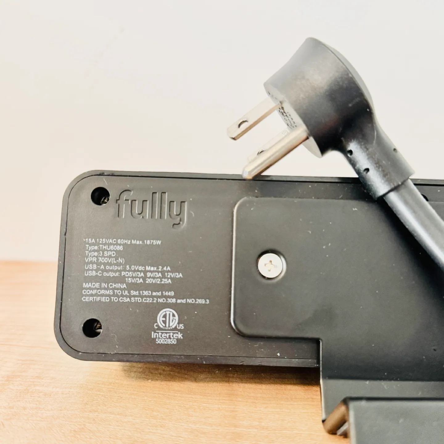 Fully Jarvis Clamp Mounted Surge Protector Desk Power Bar 🥕 image indicator(3)