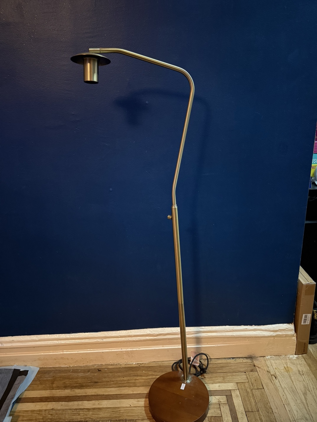 Gold Finish Floor Lamp