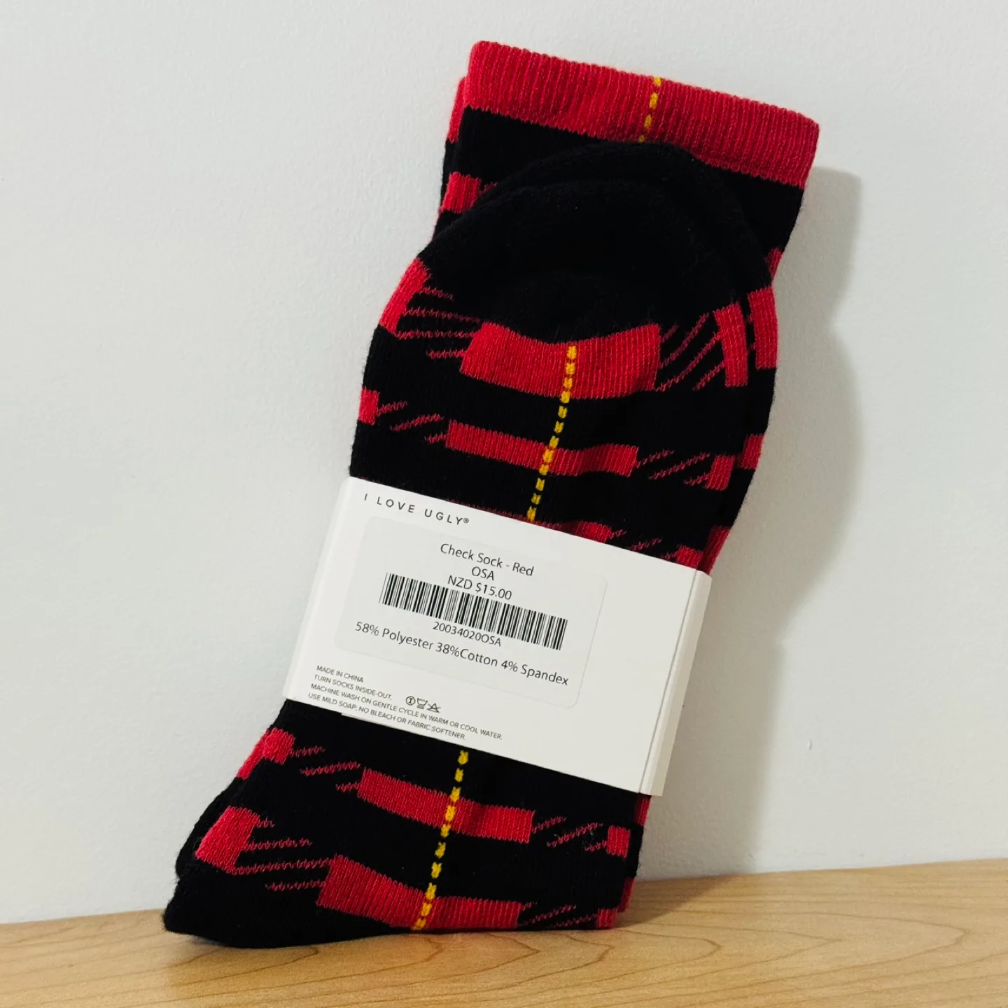 Plaid Socks - Brand New 🥕 thumbnail