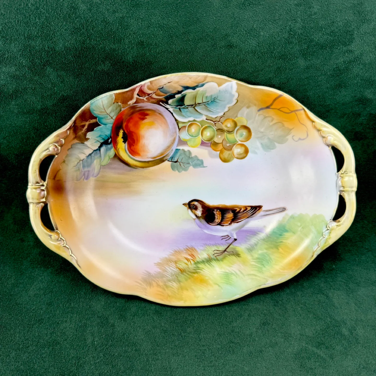 Antique Nippon bird bowl thumbnail