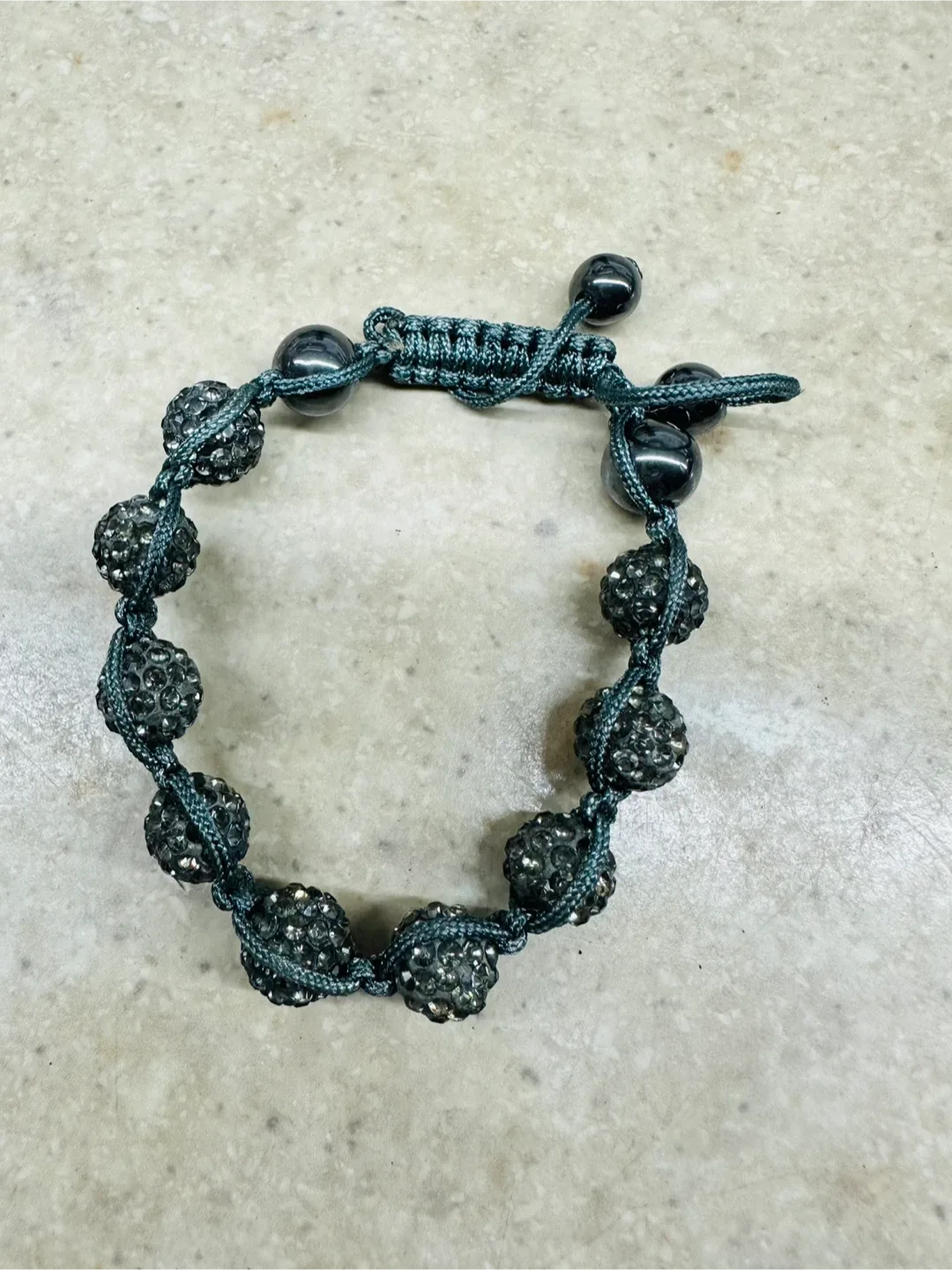 Beaded Bracelet - Black, Silver, Grey image indicator(6)