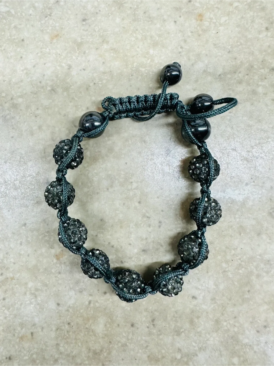 Beaded Bracelet - Black, Silver, Grey image indicator(5)