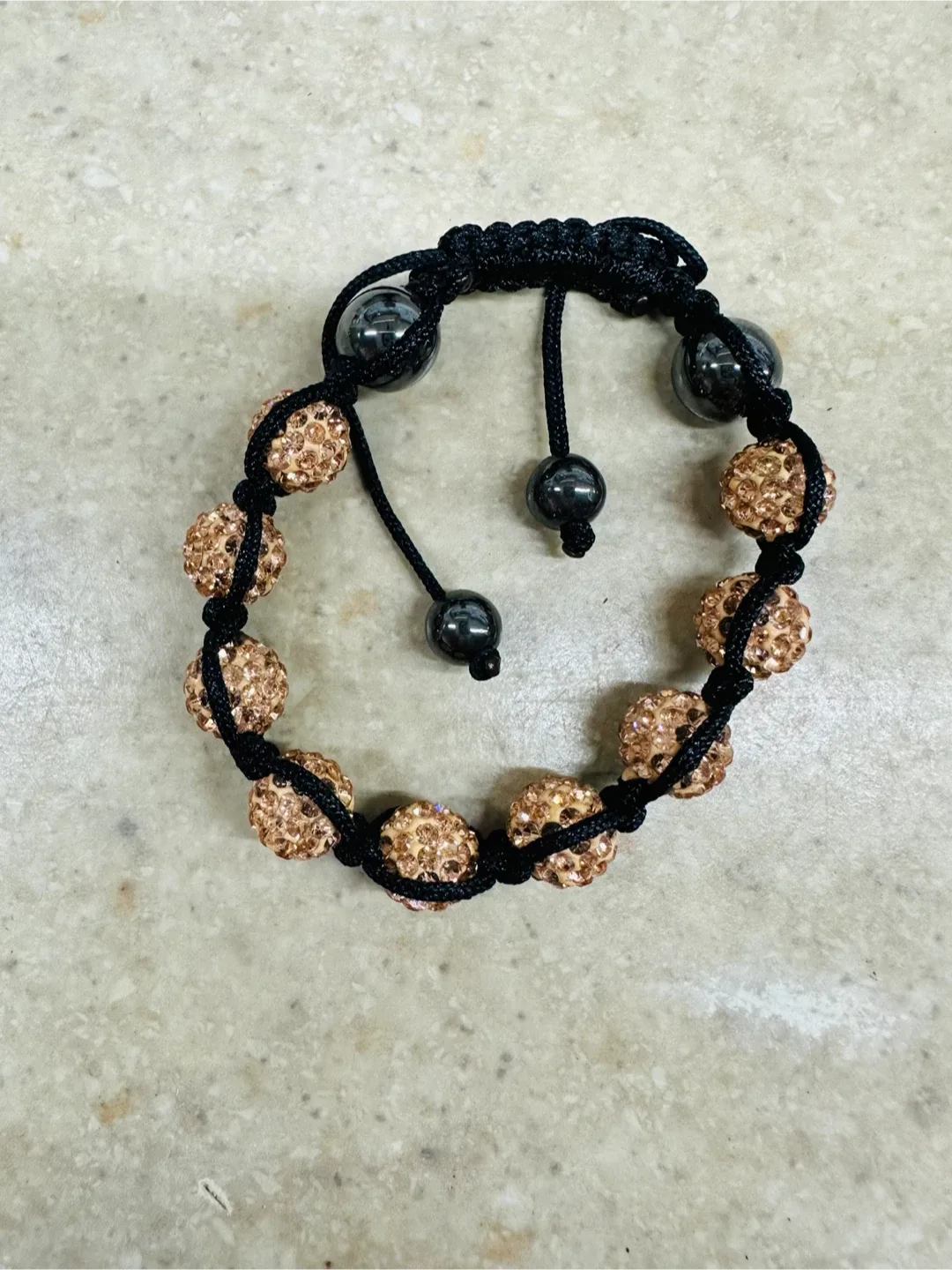 Beaded Bracelet - Black, Silver, Grey image indicator(7)