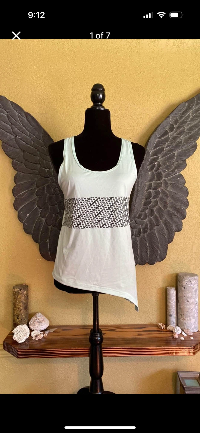 Puma Racer Back Tank Top With Side Tie