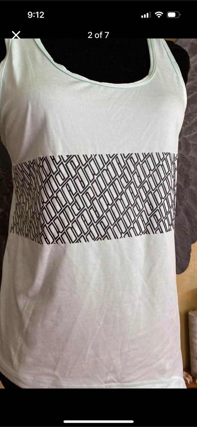 Puma Racer Back Tank Top With Side Tie - photo 2