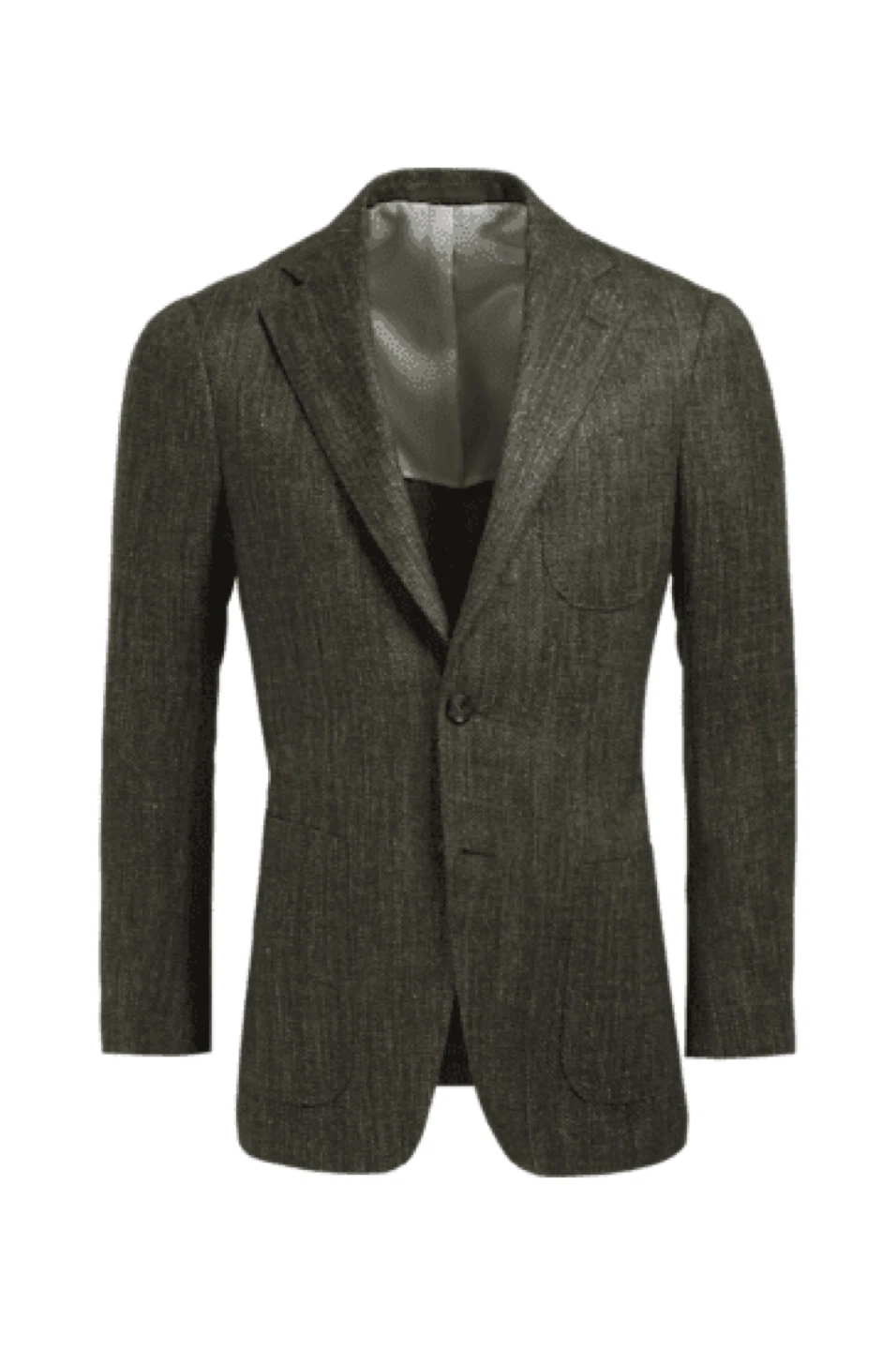 Suitsupply Green Herringbone Blazer 44L - photo 2