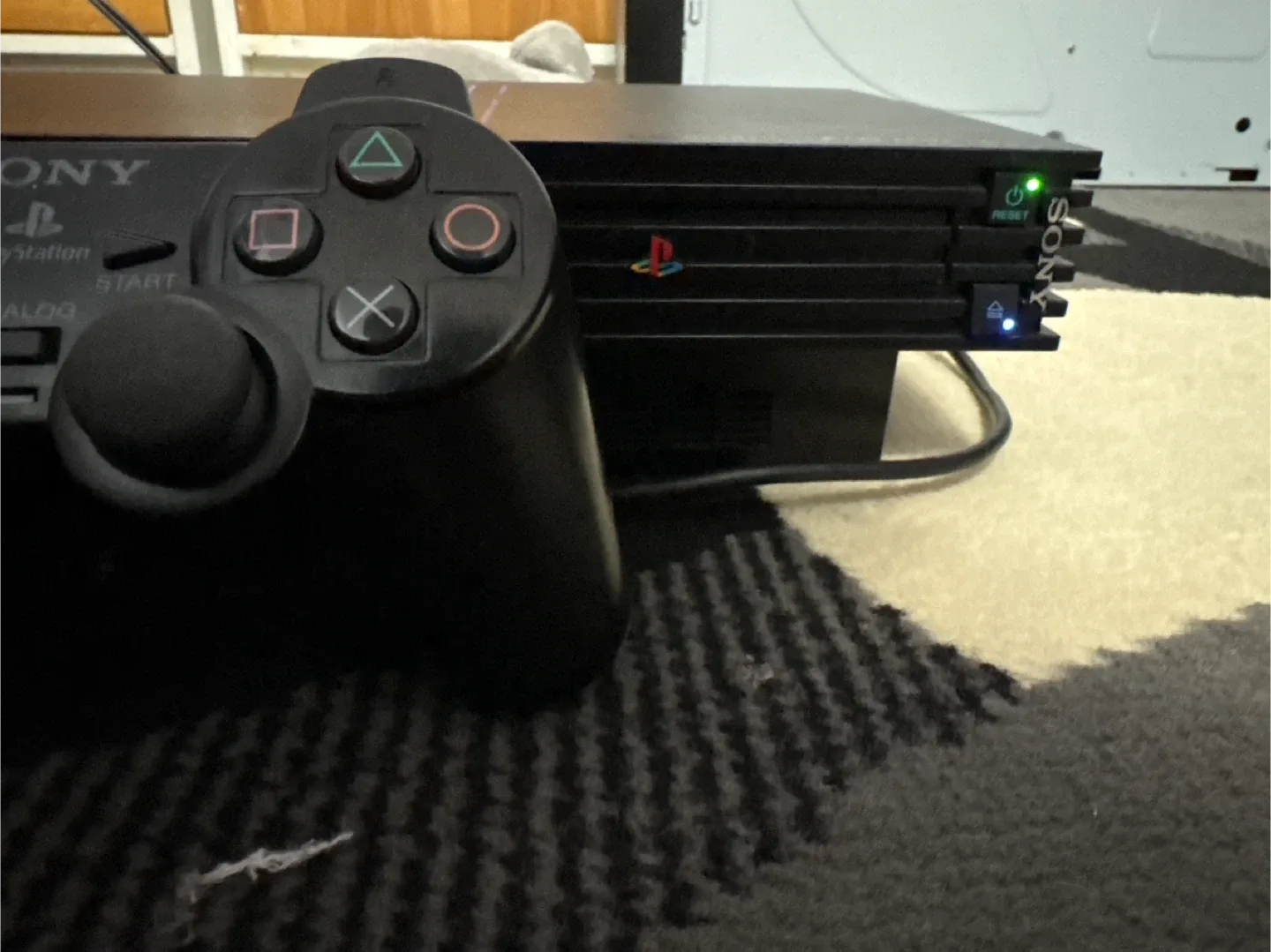 Sony PlayStation 2 (PS2) Console with Game & Controller image indicator(2)