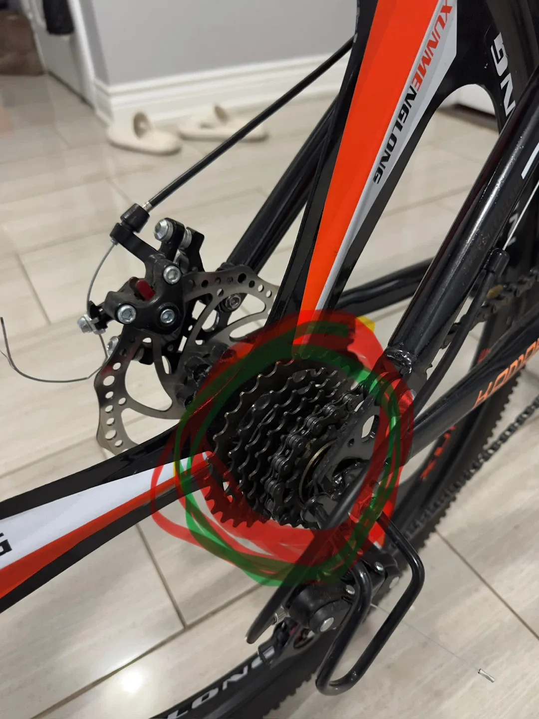 KAMARTE Folding Mountain Bike image indicator(3)