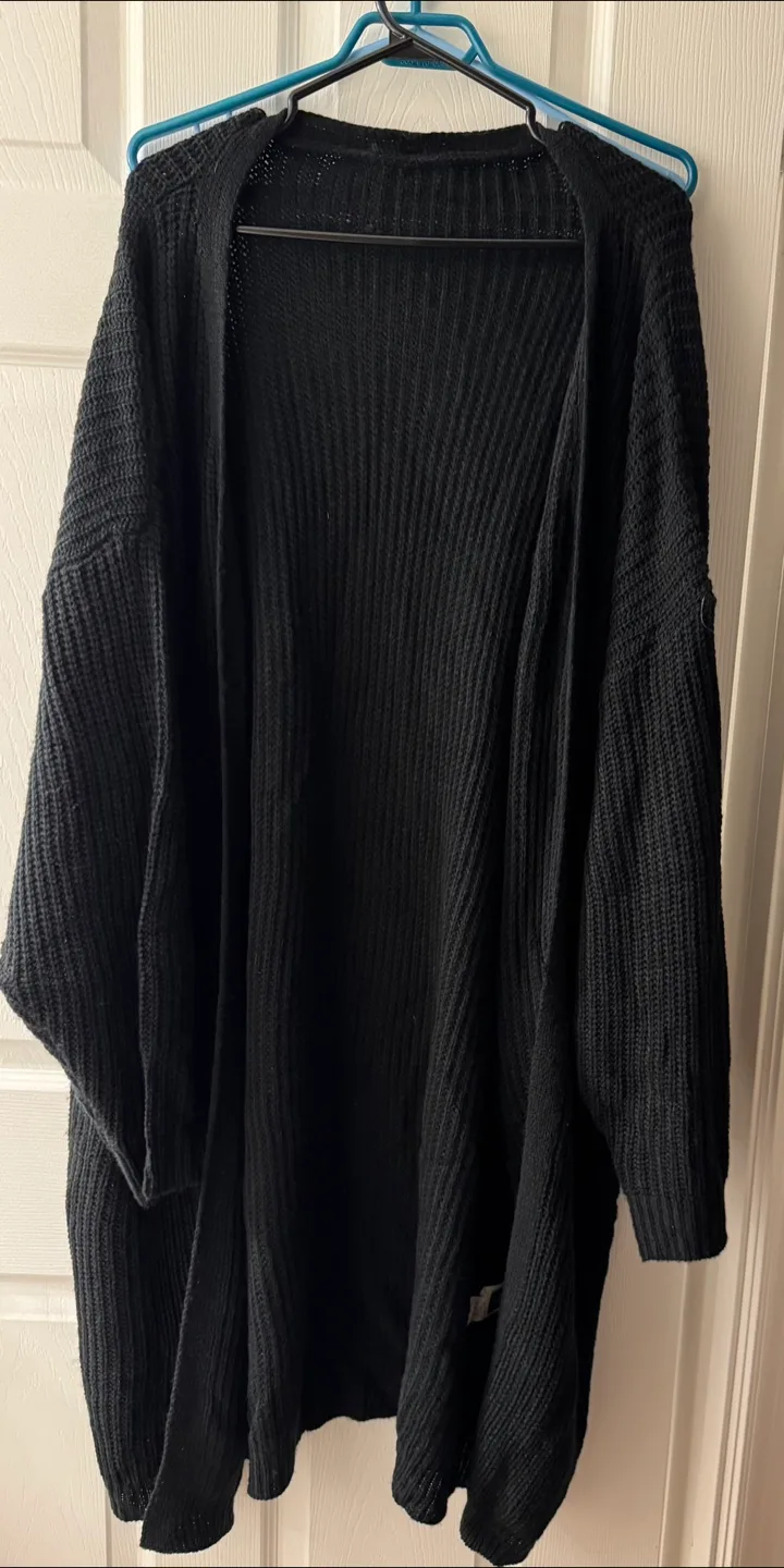 Black Knit Cardigan thumbnail