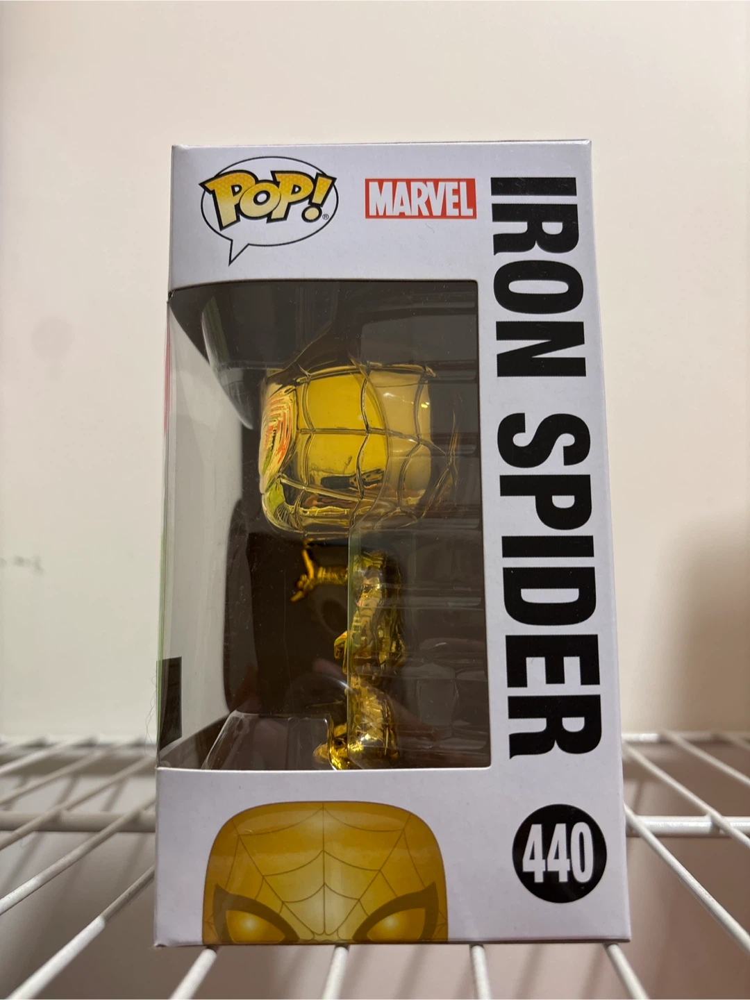 Funko Pop Marvel Gold Chrome Black Panther Thanos Iron Spider - photo 3