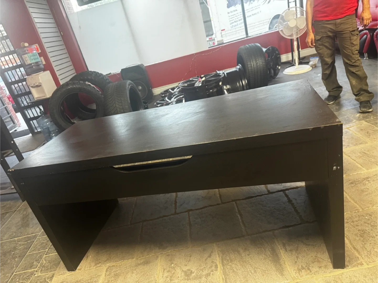Dark Brown Desk thumbnail